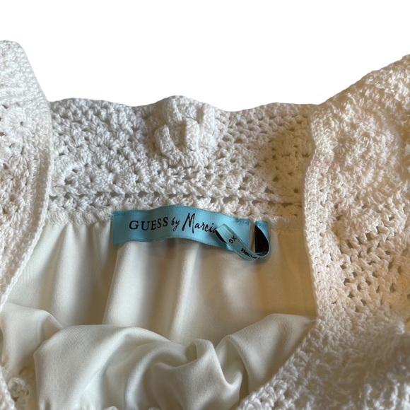 GUESS by Marciano’ Sleeveless Blouse w/ Crochet Straps - Picture 3 of 9